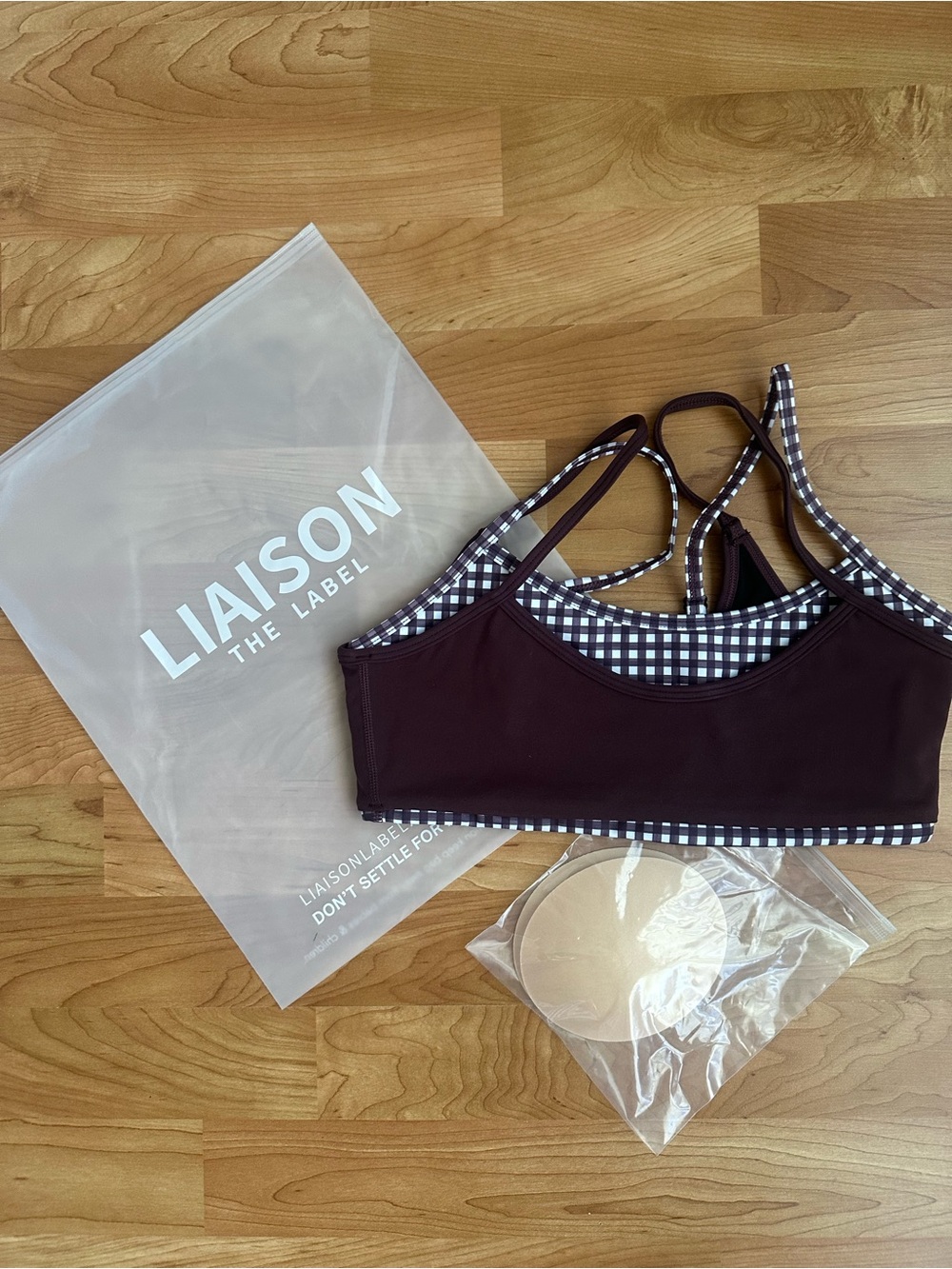 NEVER WORN Liaison the Label Double Layer Scoop Bra